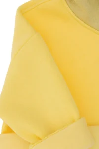 US Polo Assn. Girls' Yellow Hooded Sweatshirt - Image 5
