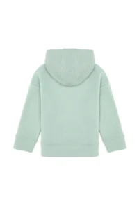 US Polo Assn. Girls' Water Green Hooded Sweatshirt - Image 2