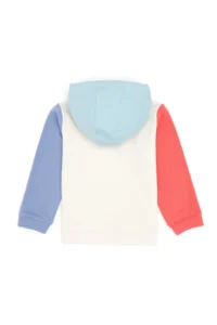 US Polo Assn. Girls' Cream Hooded Sweatshirt - Image 2