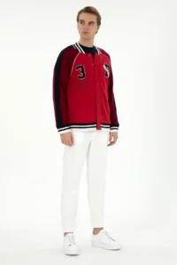 US Polo Assn. Men Cream Sweatpants - Image 3