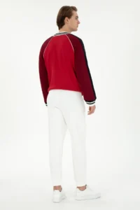 US Polo Assn. Men Cream Sweatpants - Image 4