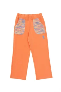 US Polo Assn. Girls' Salmon Sweatpants - Image 4