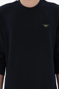 US Polo Assn. Men comfort Fit Crew Neck Navy Blue Sweatshirt - Image 6