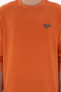 US Polo Assn. Men comfort Fit Crew Neck Cinnamon Sweatshirt - Image 6