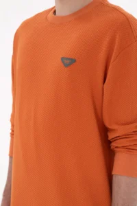 US Polo Assn. Men comfort Fit Crew Neck Cinnamon Sweatshirt - Image 7