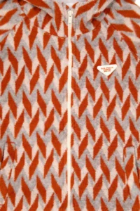 US Polo Assn. Boys' Cinnamon Zippered Fleece Sweatshirt - Image 3