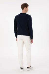 US Polo Assn. Men Cream Sweatpants - Image 4