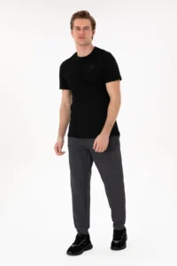 US Polo Assn. Men Anthracite Sweatpants - Image 3