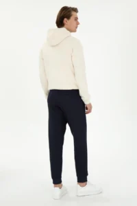 US Polo Assn. Men Navy Blue Sweatpants - Image 4
