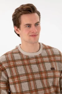 US Polo Assn. Men Cream Sweatshirt - Image 2