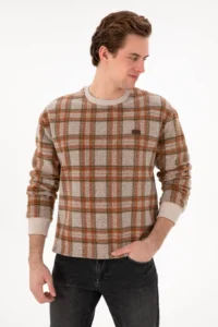 US Polo Assn. Men Cream Sweatshirt - Image 3
