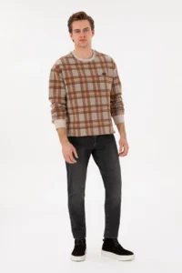 US Polo Assn. Men Cream Sweatshirt - Image 4