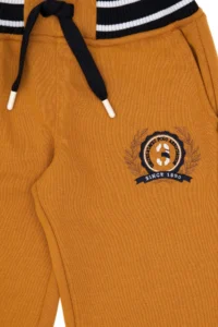 US Polo Assn. Boys' Mustard Sweatpants - Image 4