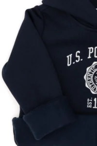 US Polo Assn. Boys' Navy Blue Hooded Sweatshirt - Image 4