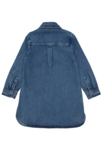 US Polo Assn. Girls' Blue Jeans Dress - Image 2