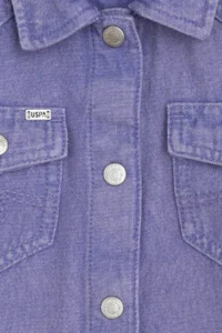US Polo Assn. Girls' Violet Jeans Shirt - Image 5
