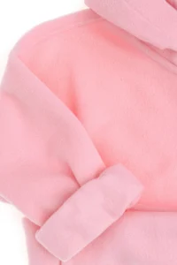 US Polo Assn. Girls' Powder Pink Hooded Sweatshirt - Image 4
