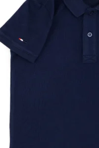 US Polo Assn. Boys' Navy Blue Basic Polo Shirt Collar T-Shirt - Image 7