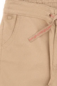 US Polo Assn. Girls' Sand Kanvas Pants - Image 4