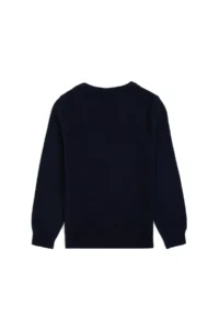 US Polo Assn. Boys' Navy Blue Crew Neck Sweater - Image 2