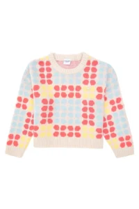 US Polo Assn. Girls' Pomegranate Sweater - Image 2