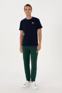 US Polo Assn. Men Dark Green Sweatpants - Image 3