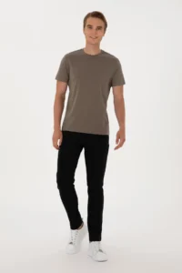 US Polo Assn. Men Black Sweatpants