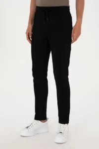 US Polo Assn. Men Black Sweatpants - Image 2