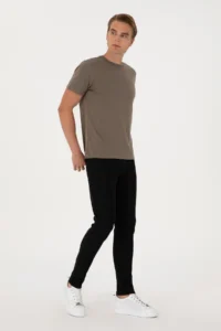 US Polo Assn. Men Black Sweatpants - Image 3