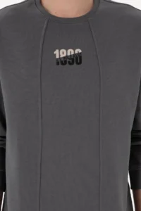 US Polo Assn. Men Crew Neck Anthracite comfort Fit Sweatshirt - Image 6