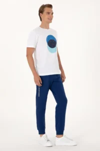 US Polo Assn. Men Indigo Sweatpants - Image 3