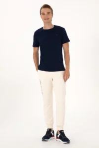 US Polo Assn. Men Cream Sweatpants