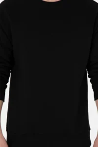 US Polo Assn. Men comfort Fit Crew Neck Black Sweatshirt - Image 6
