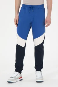 US Polo Assn. Men Navy Blue Sweatpants - Image 2