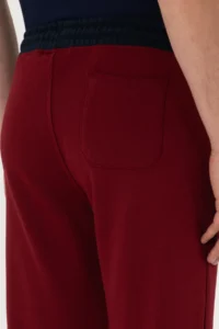 US Polo Assn. Men Burgundy Sweatpants - Image 6