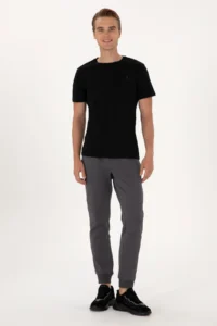 US Polo Assn. Men Anthracite Sweatpants - Image 3