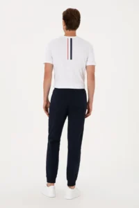 US Polo Assn. Men Navy Blue Sweatpants - Image 4