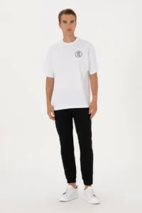 US Polo Assn. Men Black Sweatpants - Image 3