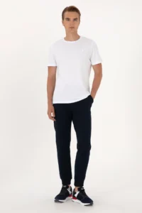 US Polo Assn. Men Navy Blue Sweatpants