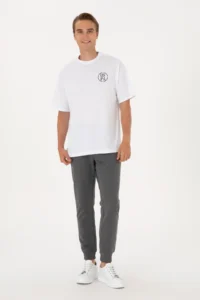 US Polo Assn. Men Anthracite Melanj Sweatpants