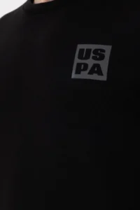 US Polo Assn. Men Regular Fit Crew Neck Black Sweatshirt - Image 7