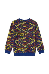 US Polo Assn. Boys' Indigo Crew Neck Sweatshirt - Image 4