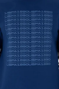 US Polo Assn. Men Regular Fit Crew Neck Indigo Sweatshirt - Image 6