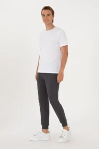 US Polo Assn. Men Anthracite Sweatpants - Image 3