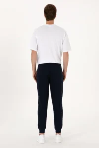 US Polo Assn. Men Navy Blue Sweatpants - Image 4