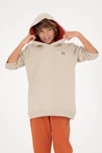 US Polo Assn. Boys' Stone Hooded Sweatshirt - Image 2