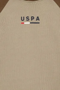 US Polo Assn. Boys' Light Khaki Hooded Sweatshirt - Image 5