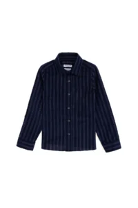 US Polo Assn. Boys' Navy Blue Long Sleeve Shirt
