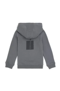 US Polo Assn. Boys' Gray Hooded Sweatshirt - Image 6