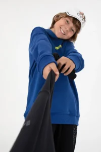 US Polo Assn. Boys' Indigo Hooded Sweatshirt